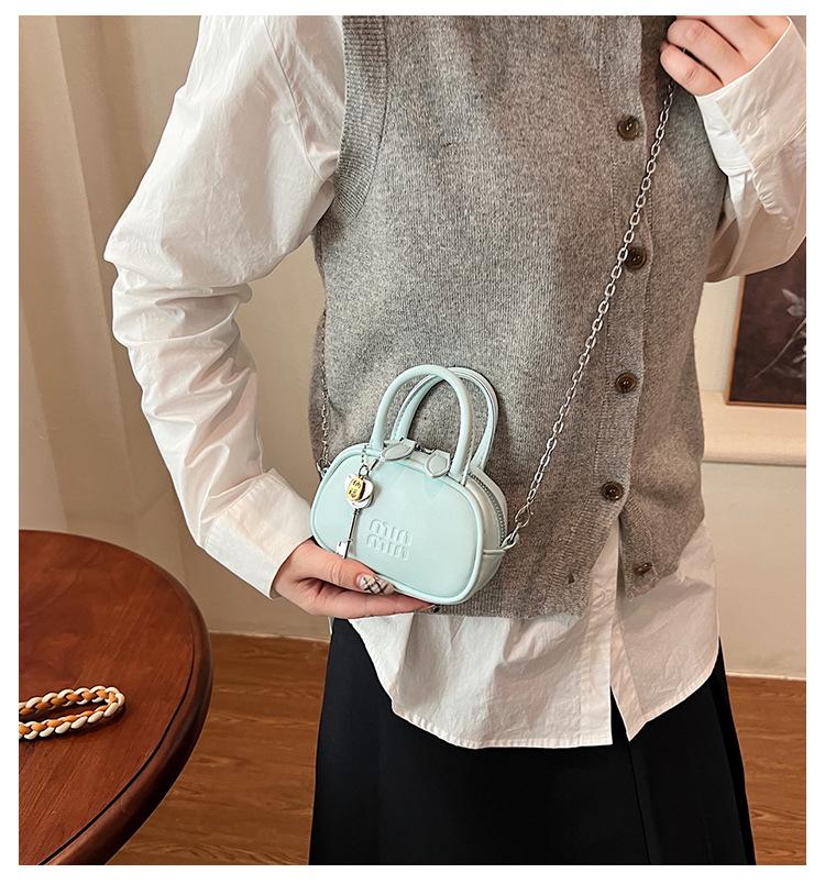 2025 Frühling Damen Stilvolle Mini-Handtasche - Schlichte, vielseitige Umhänge- & Schultertasche