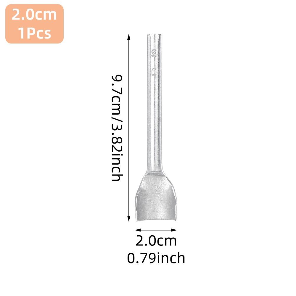1Pcs Leather Punching Arc-shaped Punch 10-50mm Wallet Edge Trimming Tool  for Belt Strap