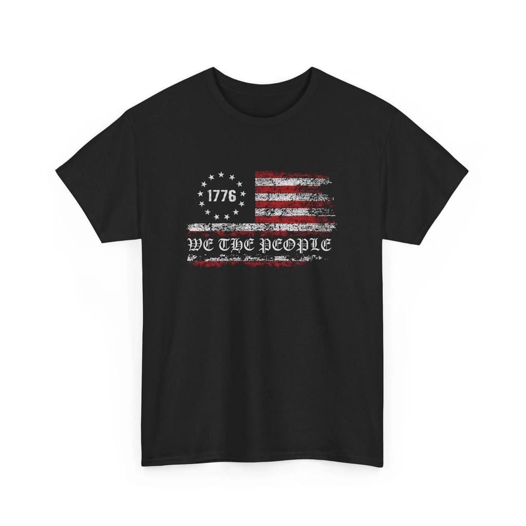 We The People T-shirt Tops Tees Unisex | Stand Tall for the American Dream | US Patriot Shirt
