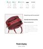 Red Square Women's Pillow Handbag - 2025 Autumn/Winter Korean Casual Shoulder Crossbody