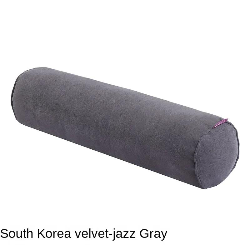 Bedside Neck Pillow Waist Pillow Sofa Cushion Candy Pillow Cylindrical Pillow Solid Color Velvet