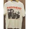 Radiohead Hip Hop Rock Band Streetwear Klassisch Lässig Rundhals Übergröße Reine Baumwolle Unisex Damen und Herren T-Shirt