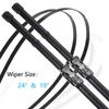 Car Wiper Blade for Volkswagen VW Jetta A7 MK7    Front Window Windscreen Windshield Wipers Car Accessories Goods
