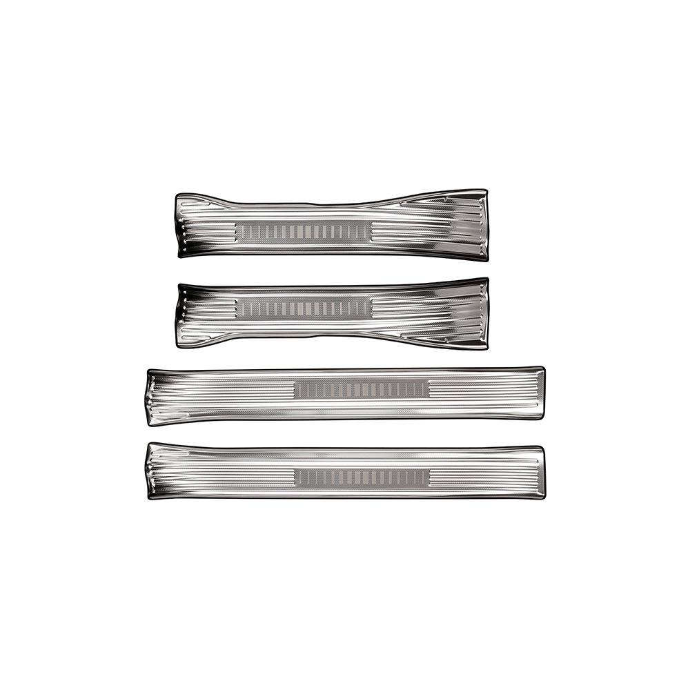 Stainless Steel Door Sill Scuff Plates for Toyota RAV4 (26 Models)