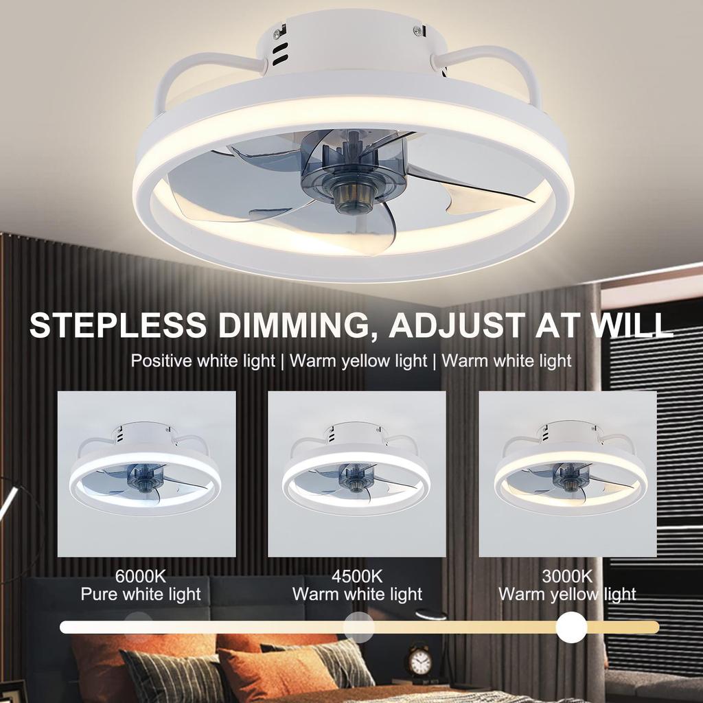 Retro Industrial Ceiling Fan Lamp with Inverter LED - Simple Cross-Border Iron Design for Restaurants