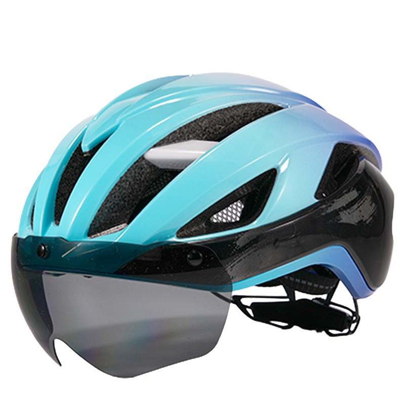Cycling Helmet Mountain Road Bikes With Magnetic Visor Lightweight Semi-Shell Design Adults