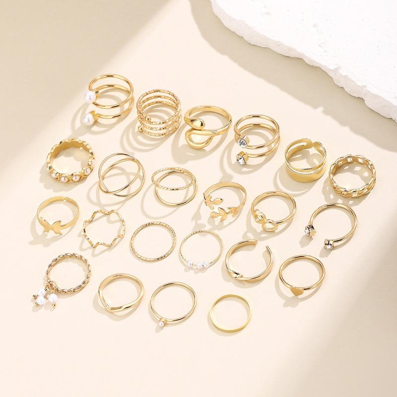 

Аксессуары Сплав Кольца Модная Бижутерия Женские Кольца с Личностью Открывающиеся Холодный Ветер