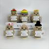 Funny Positive Energy Potato Hug Pocket Doll Mini Handmade Plush Knitted Plant Ornament Home Room Decoration Christams Gifts
