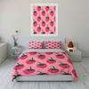 Strawberry Pattern Bedding Set Bedding Duvet Cover Set Duvet Cover Pillowcases (1 * Duvet Cover 2 * Pillowcases, without duvet insert)