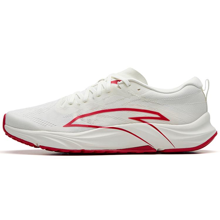 

Anta Asphalt Road Dominator 1.0 Low top Running Shoes Men s White Red Summer 112225590R-5 44.5