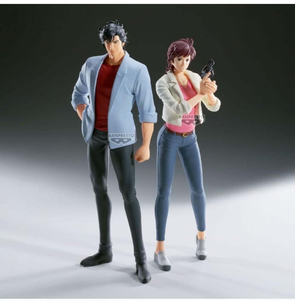 BANPRESTO Ryo Saseba City Hunter The Movie Angel Dust 20cm BP28802P Multicolor Collector Figure Perfect for Anime Fans -