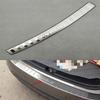 Stainless Steel Rear Bumper Protector Trim for 2013-2018 Kia Carens