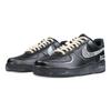 Nike Air Force 1 Skateboard Shoes Unisex Low Top Black Silver CW2288-001(Team30-)