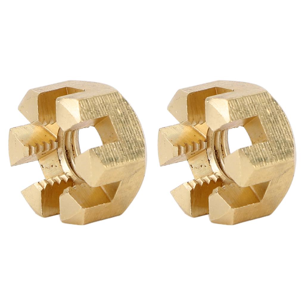 2 Stück Boots-Außenborder-Propellermutter Hochfest Einfache Installation Propellermutter für Außenbordmotor