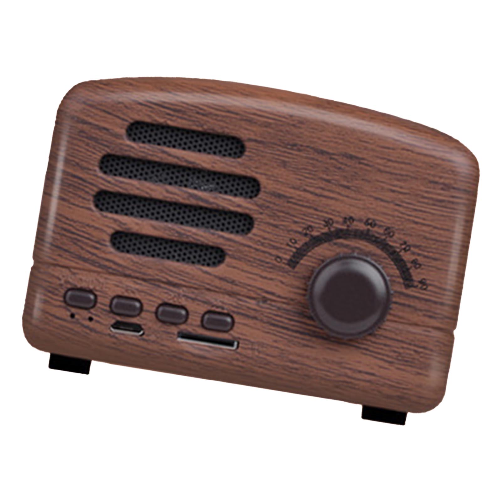 

Винтажная Bluetooth-колонка Многофункциональная Инновационная Поддержка карт Памяти Мощные Басы Ретро Беспроводная Колонка