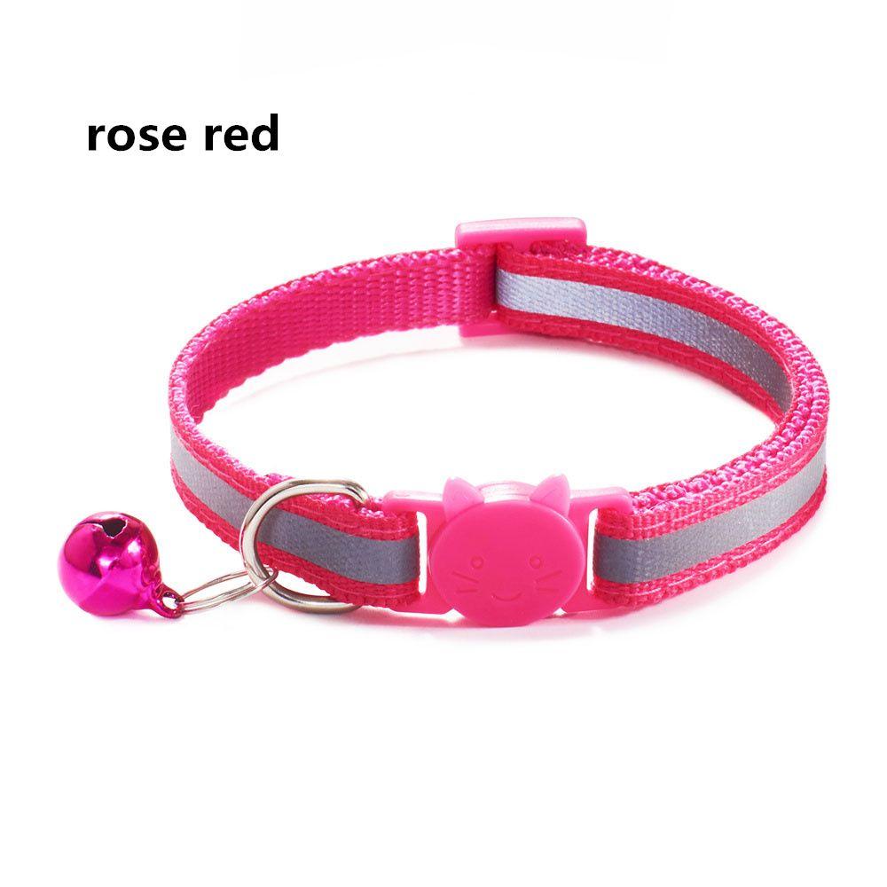 New Breakaway Adjustable Kitten Safety Quick Release Cat Collar Reflective