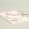 Gold Color Upper Opening Bracelet Vintage Style Geometric Bangles New Circular Bangles  Party