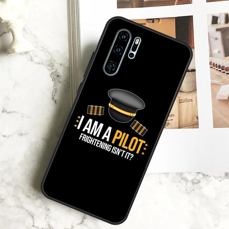 Aviation Aeroplane Pilot Cockpit For Huawei Nova 12i 12s 11i 8i Y73 Y72 Y61 Y91 Y90 Y70 Y60 9 10 SE P30 P40 Lite P60 Pro Case