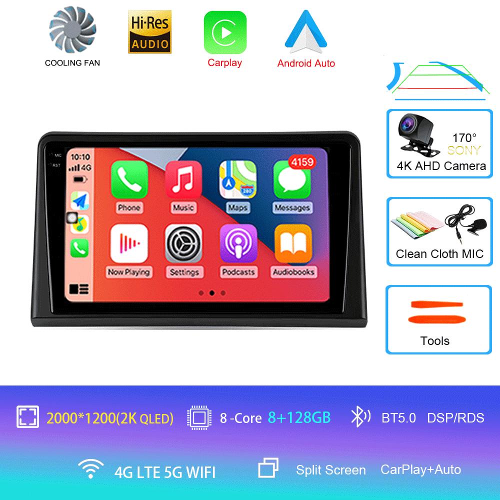 Android 14 Carplay Auto For Hyundai Sonata 7 LF 2017 2018 2019 GPS Multimedia Car Radio Player Stereo 360 Camera 4G+WiFi BT DSP