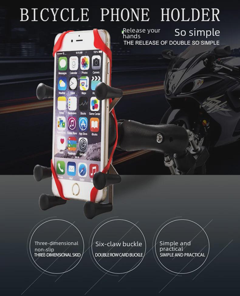 Universal Shockproof Mobile Phone Holder for Electric Cars & Motorcycles