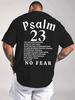 2026 New Cotton T Shirt 2026 New Summer T Shirt Unisex Stylish Panther And Text Print Casual Crew Neck Tops For Gym And Daily