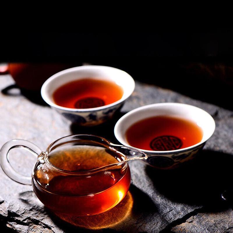 Menghai Old Banzhang Aged Old Puerh Tea Ancient Tree Ripe Tea 357g/CAKE