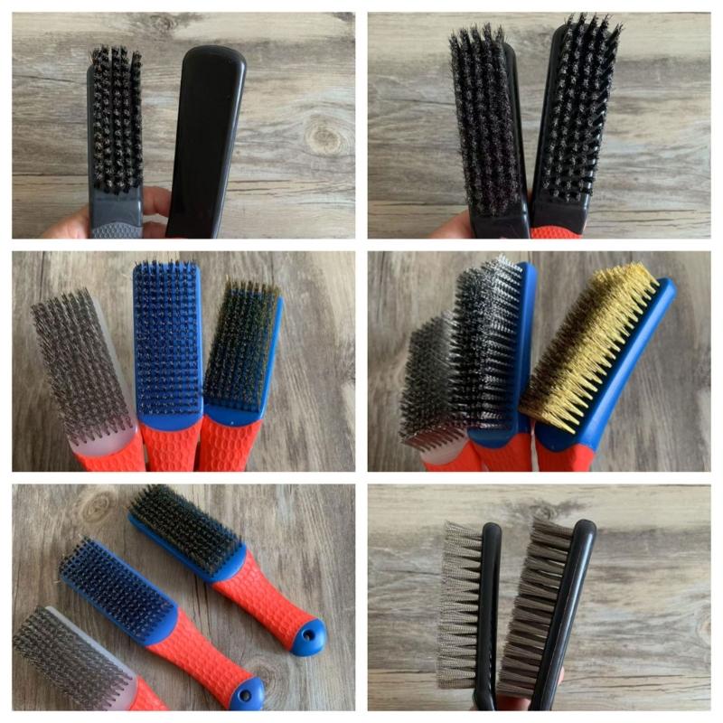 Durable Metal Wire Cleaning Brush MultiPurpose For Polishing Removing Rust Dirt On Antiques Metal Wire