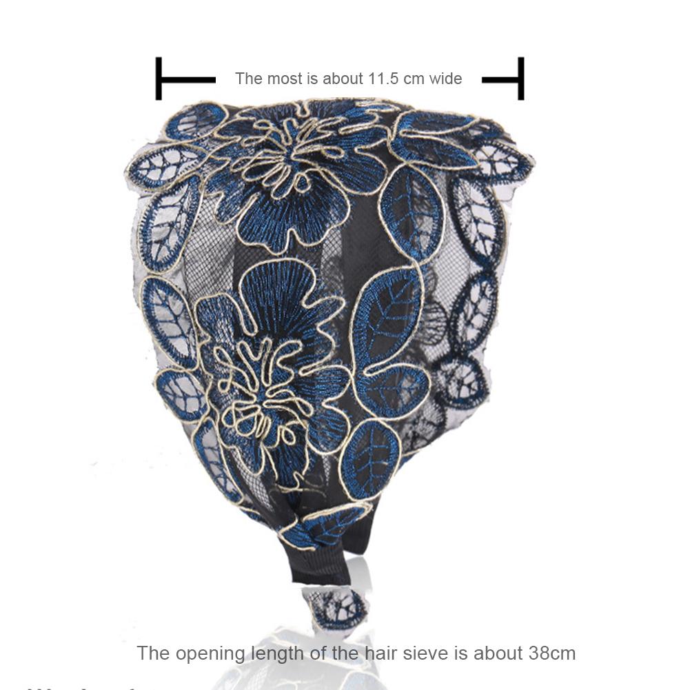 Damen Breitkrempiger Spitzen-Haarreif Rutschfestes Stirnband Alleskönner Temperament Einfacher Haarreif Haaraccessoires