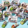 Children's Mini Pull-Back Alloy Car Model - Durable Tin Boxed Toy