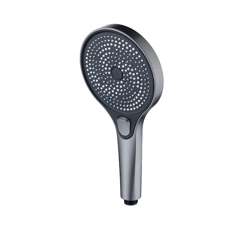 Handheld Pressurized Shower Head Gunmetal Grey