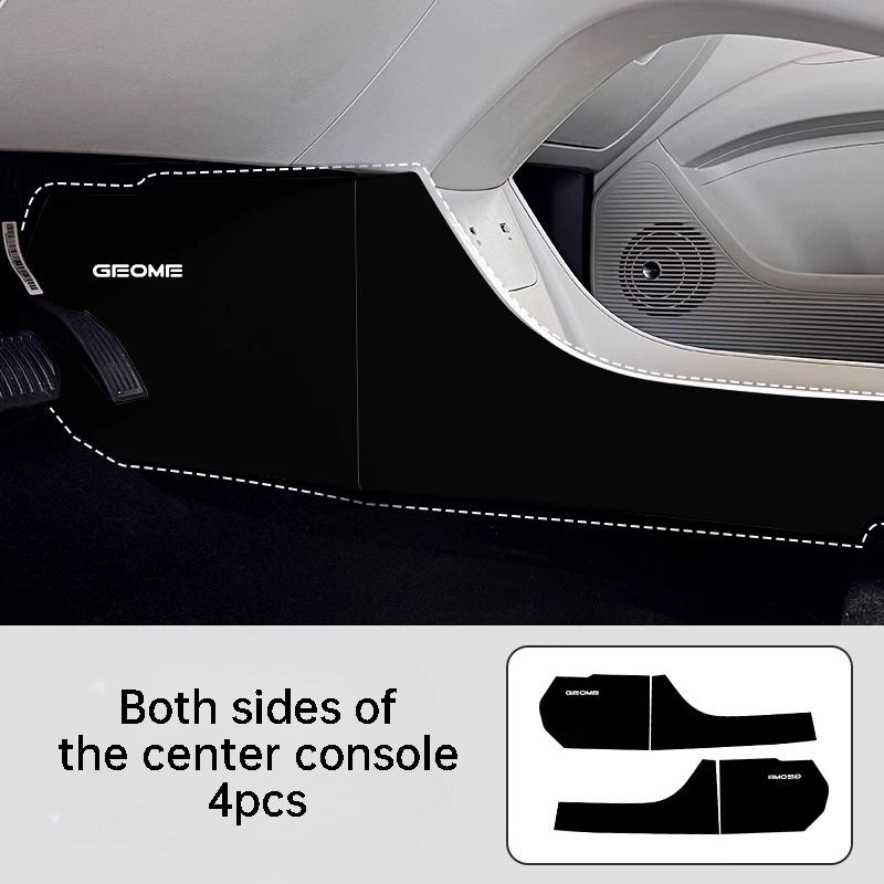 For Geely Xingyuan EX2 eMAS 5 2026 Car Door Anti Kick Pad Front Rear Doors Glove Box Anti Scratch Protective Sticker