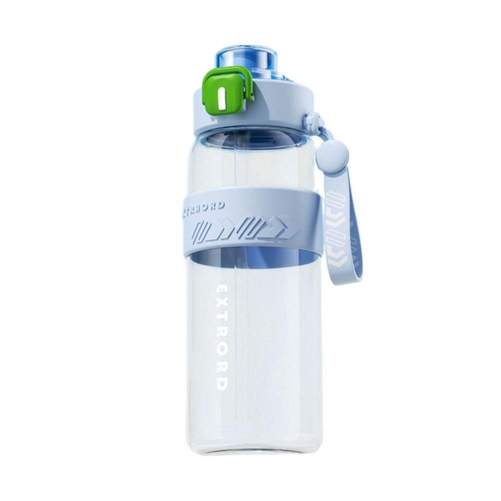 Large Capacity Colorful Plastic Cup Leak Proof Outdoor Sports Kettle  Unisex