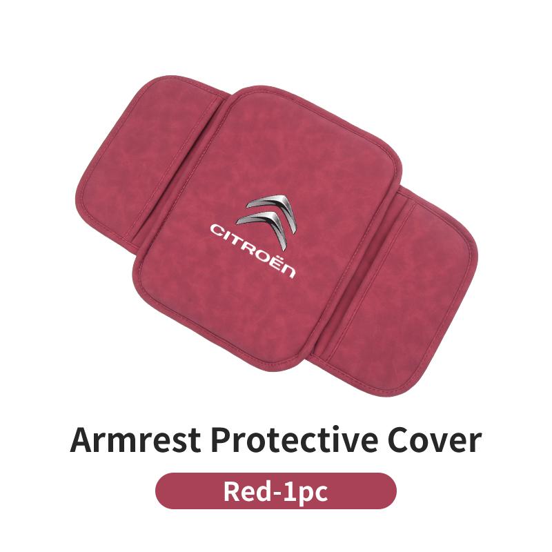

Car Sheepskin Armrest Box Storage Pocket Arm Rest Protective Cover For Citroen C4 C3 C5 C1 C2 Berlingo Celysee Cactus Picasso
