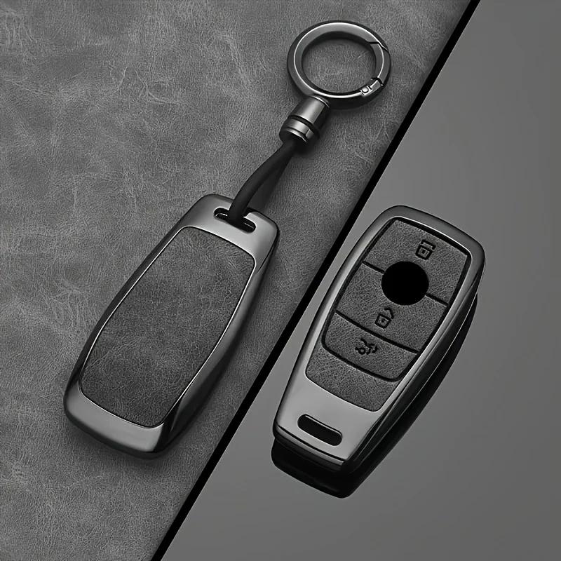 

Interior Mouldings Car Key Case Cover Protector Shell Fob Accessories For Mercedes Benz A C E S G Class GLC CLE CLA W177 W205 W2