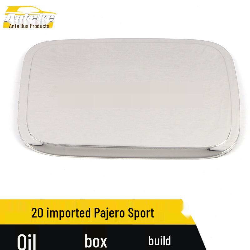 Stainless Steel Fuel Tank Cap Cover for 20 Pajero Sport Models