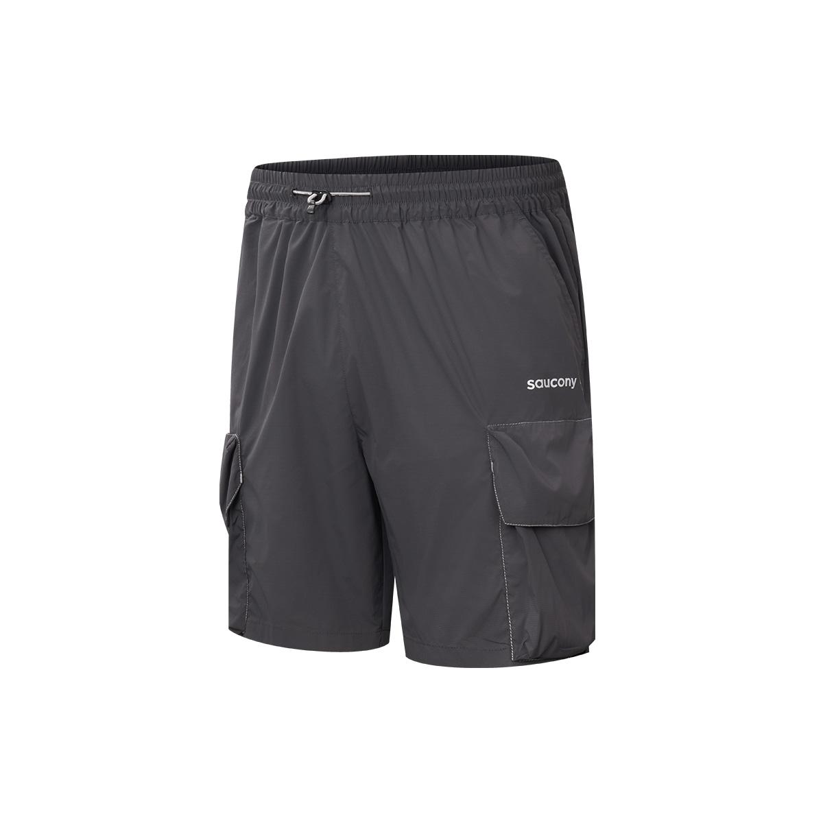 

Saucony Natural Echo Fashion Soft Skin Versatile Work Shorts Unisex Shorts Dark-Gray SA3259HP43O-BK013 L