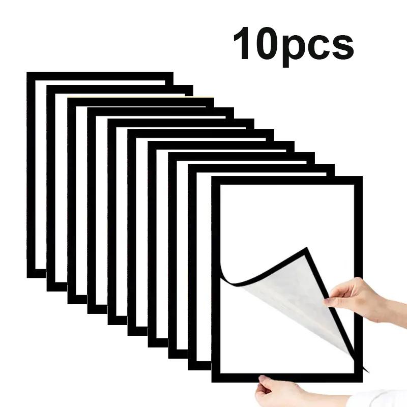 

2/3/5/10 шт. А4 8x12 дюймов резиновый магнит рамка для плаката мягкая самостоятельная алмазная живопись рамки А4 холст рамки рекламная рамка для дисплея