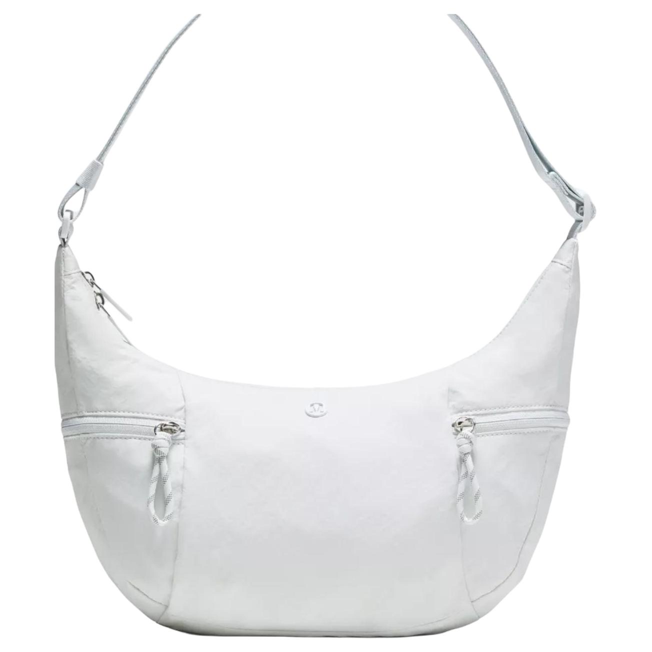 Lululemon 6L Slouchy Zippered Main Compartment Nylon Crossbody Bag Women bags Gray LU9CACS-074044 Gray