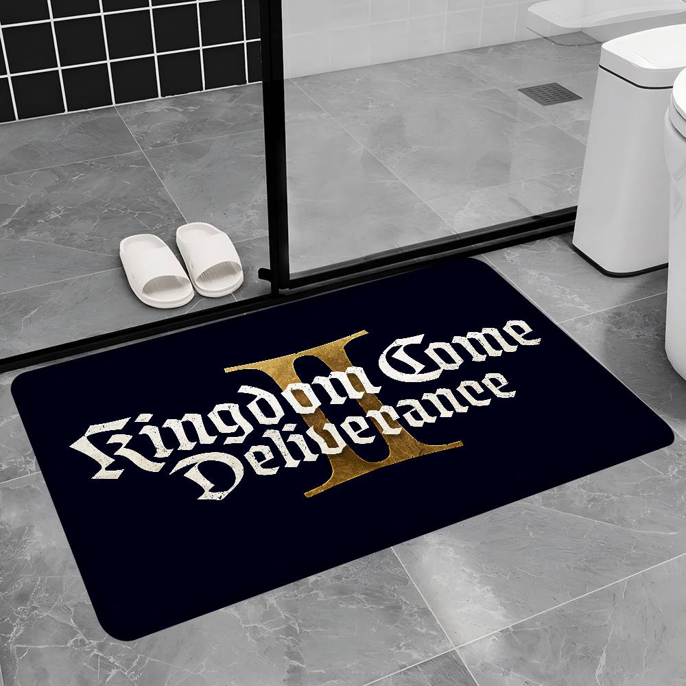 Juego Histórico Kingdom Come Deliverance II Felpudo Estilo Nórdico Dormitorio Sala de Estar Felpudo Hogar Balcón Antideslizante Alfombra