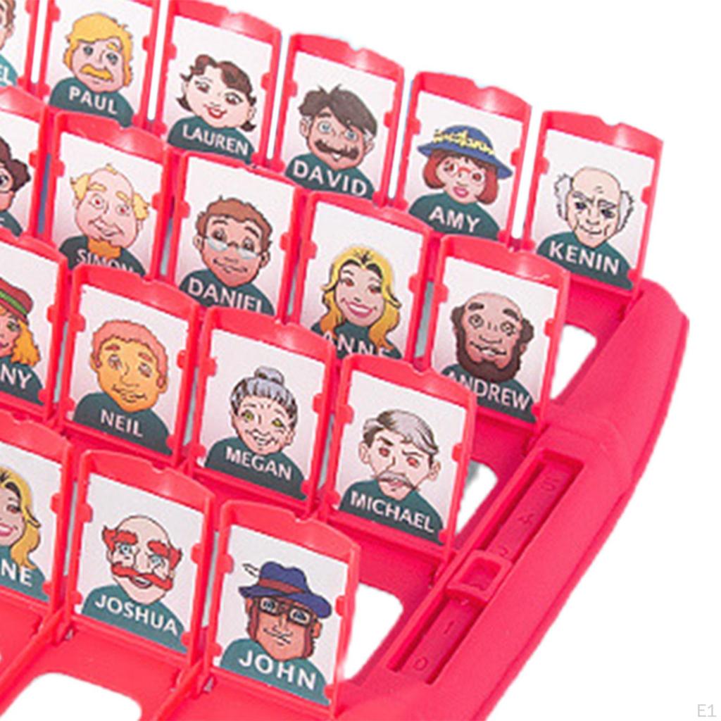 Karty s postavami Hry Hádání Zábavná Vzdělávací Hra Zábavná Rodinná Bitva na Večírek