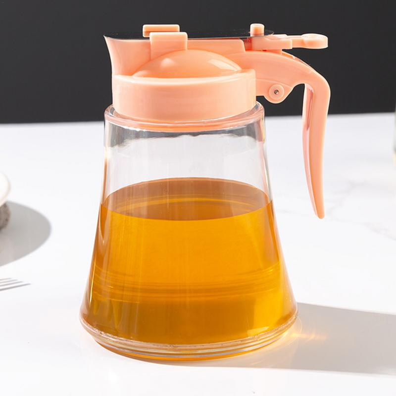 New Press-type Bottle BBQ Cooking Oil Dispenser Bottle Kitchen Olive Oil Kitchen Baking Oil Vinegar Bottle