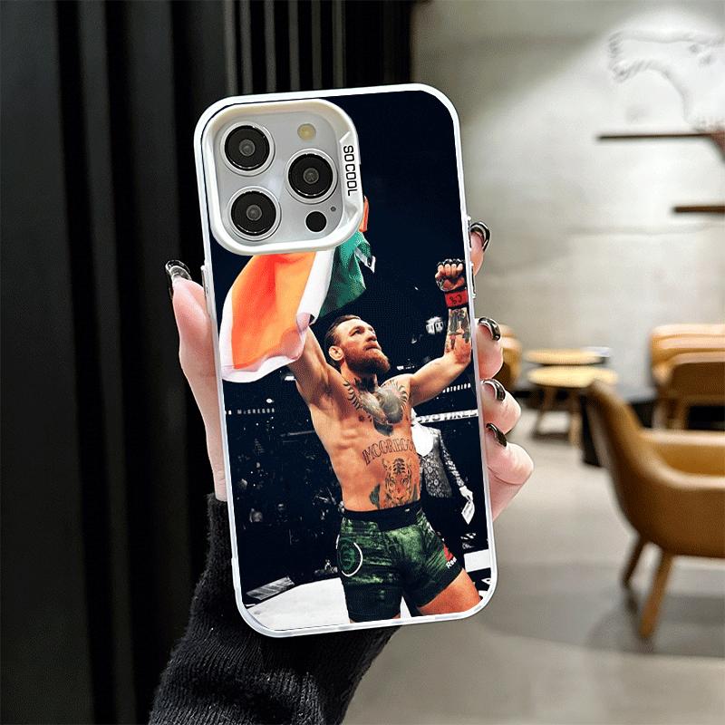 

Ударопрочный чехол для телефона Conor McGregor Man для iPhone 17 Air 16 16E 15 Pro Max 14 Plus 13 Mini 12 Задняя крышка Противоударные Fundas iPhone 16