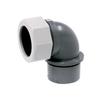 Miyako (MIYAKO) L-Shaped Drain Adapter for PVC Pipe, M14PVL