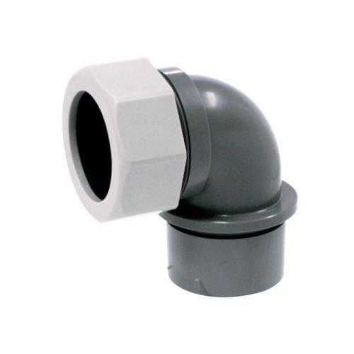 

Miyako (MIYAKO) L-Shaped Drain Adapter for PVC Pipe, M14PVL