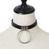 Punk Choker Collar Necklace Pu Leather Goth Rivets Choker Necklace Pendientes Party Club Sexy Gothic Femme Jewelry