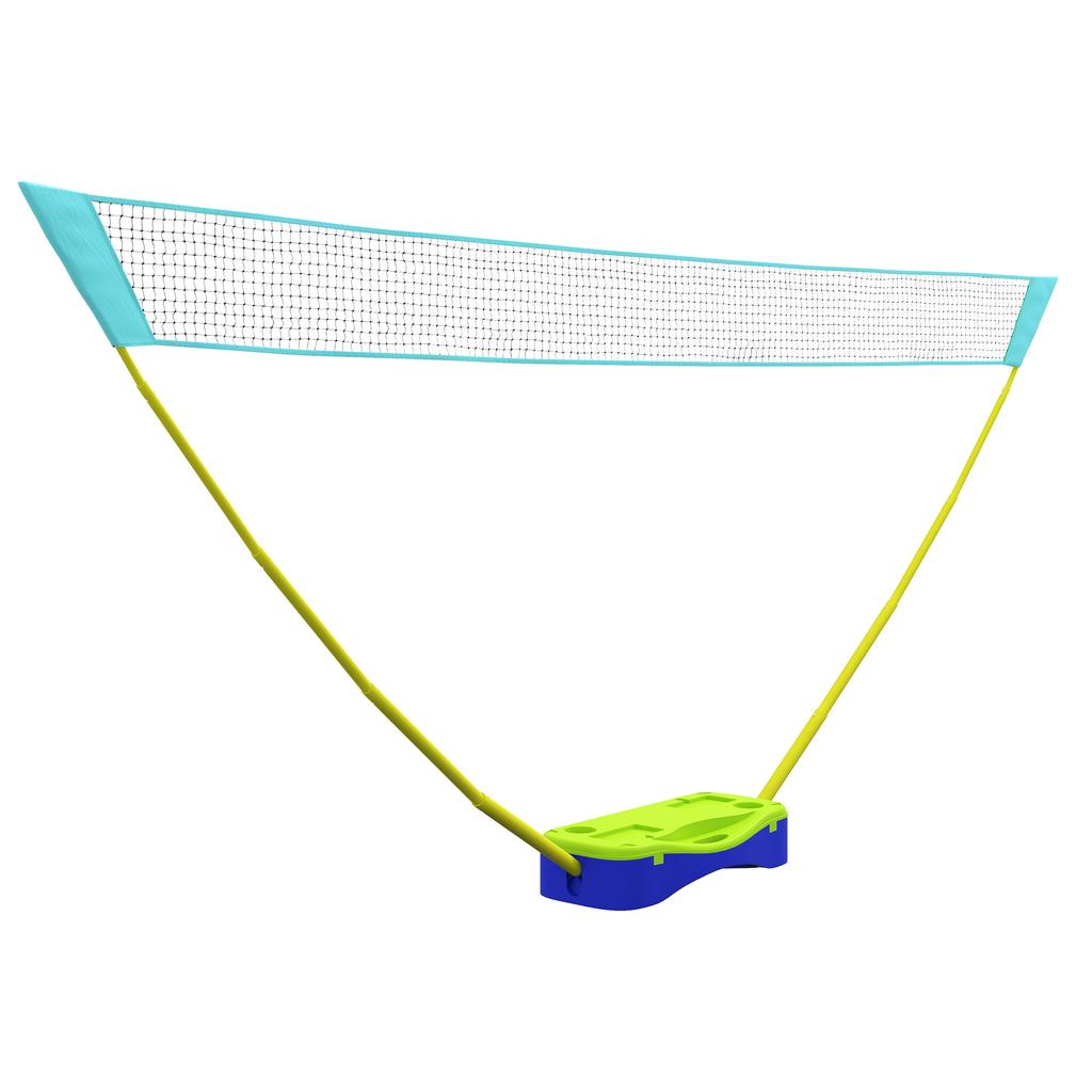 4m Portable Badminton Net Set with Freestanding Base, Easy Setup