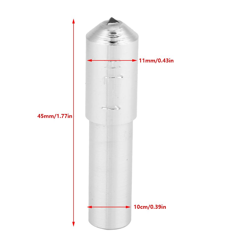 Round Shank Grinding Wheel 0.15 0.2 Diamond Dressing Pen for Sander Wheel(0.2 45mm)