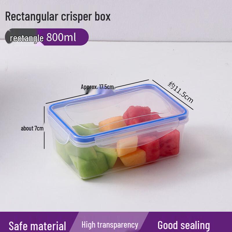 

Wheat Straw Rectangular Food Storage Container Set