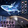 LED USB Projektorlicht 3/6 Stück Projektionsmuster - Verstellbar Wal Schmetterling Qual Seestern Nachtlicht Festival Geschenk