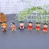 Adorable Crayon Shin Chan Pvc Figure Collectible For Kids Birthday Gift Decoration